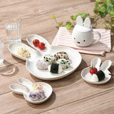 米菲兔白色立體造型盤 (S/L/組合)