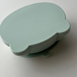 日本 kawaii&born 兒童熊熊帶蓋吸盤碗 共五色