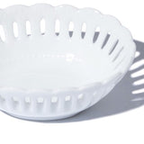 日本美濃燒蕾絲碗 共四款 共二色