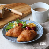 日本美濃燒小田陶器波紋盤共三色(S-L)