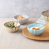 日本 EAST table 美濃燒花型碗 共三色 (小鉢/中鉢)