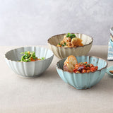 日本 EAST table 美濃燒花型碗 共三色 (小鉢/中鉢)