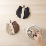 日本貓咪造型隔熱墊 共三色