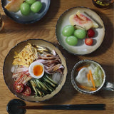 日本透明十草小盤 共三色