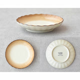 日本透明十草小盤 共三色