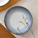 日本透明十草小盤 共三色