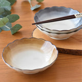 日本透明十草中碗 共三色