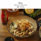 日本透明十草中碗 共三色