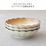 日本透明十草中碗 共三色