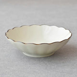 日本透明十草中碗 共三色