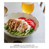 日本透明十草深盤 共三色