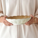 日本透明十草深盤 共三色