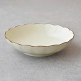 日本透明十草深盤 共三色