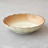 日本透明十草深盤 共三色