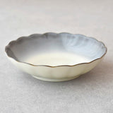 日本透明十草深盤 共三色