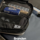 BRANDEN｜旅行吊掛擴展型三層盥洗包
