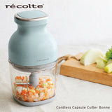 【日本 recolte 麗克特】Cordless Bonne 無線萬用調理機 RCP-7
