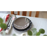 studio m' Mint 薄荷葉雕飾圓平盤 (M/L) 共三色