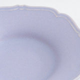 Awabi ware 岡本純一輪花中深皿