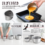 日本製Arnest 燕三條霧面不銹鋼深型調理碗３入組