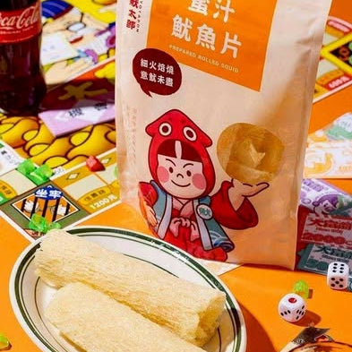 【魷太郎】魷魚片100g/袋