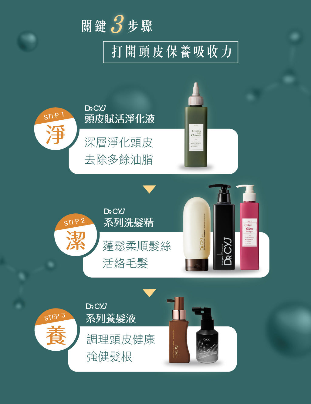 韓國 DR CYJ 頭皮賦活淨化液