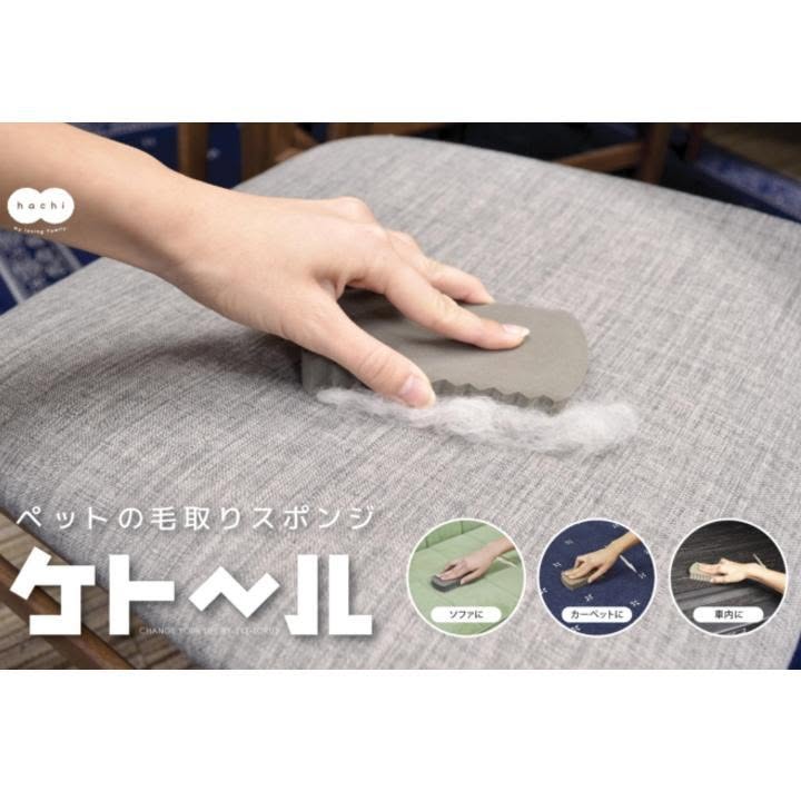 CB JAPAN 神奇寵物除毛海綿磚2入組
