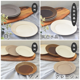 日本美濃燒花蝶扇紋圓盤 (S-L)