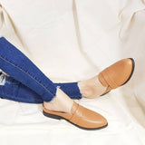 【自在調和】尖頭經典穆勒鞋（5色）