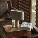 DUO混香融蠟燈｜橡木色