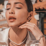 Timeless  - For Me 經典珍珠耳釘8mm (2色)