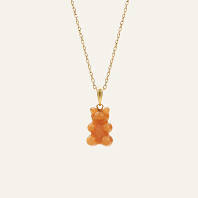 ChuME Bear - Tangerine 項鍊 橘玉