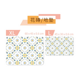 花磚印象超薄矽藻土地墊(L) 2入