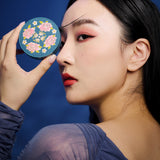 珍藏故宮｜琺瑯繁花彩瓷肌氣墊粉餅