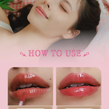 Glossy art lip oil
