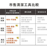 淨毒五郎 黃金鑽石海綿刷（1組2入）