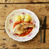 Studio M' Moment 銅版畫浮雕邊花型盤 (S-L) 共二色