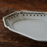 studio m' Vignette 繪付花邊圓盤 (10cm/15cm) 共二色