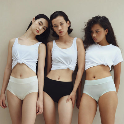 FASHION FOR YES｜終生推薦24HRS無感面膜內褲 (淚推款) 3入組