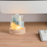 水晶擴香組 富士山款 mini｜綠螢石｜正財Ｘ信任