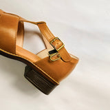 阿爸的涼鞋 魚骨編織平底涼鞋