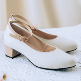 【艾菲爾】 兩穿撞色繫帶瑪莉（2色）