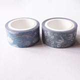 日本吉澤窯親子鳥圖案紙膠帶