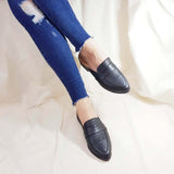 【自在調和】尖頭經典穆勒鞋（5色）