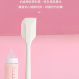 三能｜全矽膠刮刀-白色(小)SN4755