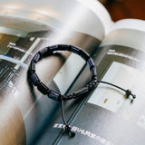 Nouvelle｜Azure Radiance｜青金石。黑瑪瑙手鏈