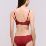 肌乎無敵24HRS無感深V內衣(冠軍款)-發財紅