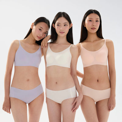 FASHION FOR YES｜保證回購24HRS無感失憶內衣 (經典款) 療癒三色