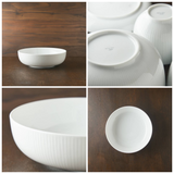 日本美濃燒Racca立體條紋圓碗共二色