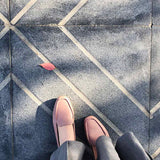 漫步方城市 方頭軟Ｑ休閒鞋